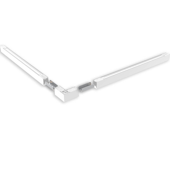 Isoled L-Verbinder für Aufbau/Hängeleuchte LINKLINE50 weiß 117073