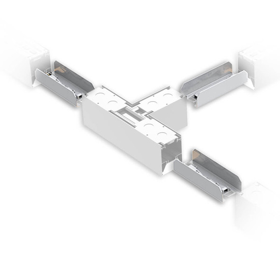 Isoled T-Verbinder für Aufbau/Hängeleuchte LINKLINE50 weiß 117075