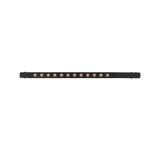 Isoled Track48 Leuchte Mini Raster, schwarz, 34cm, 12W, 36°, UGR<19, 48V DC, 4000K, CRI90 117097
