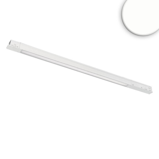 Isoled Track48 Leuchte Mini Linear, weiß, 42cm, 10W, prismatisch, 48V DC, 4000K, CRI90 117103
