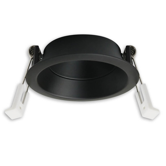 Isoled Einbaur. f. Einbaustrahler Back68&LED Modul SYS-GU10, schwenkbar, schwarz matt 117116