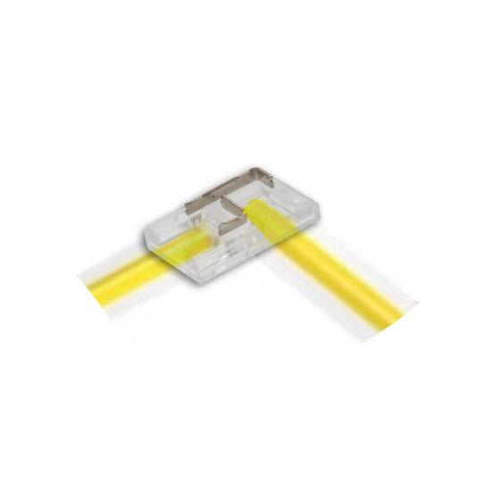Isoled Kontakt-Verbinder 90° (max. 5A) K3-208 für 2-pol. IP20 Flexstripes mit Breite 8mm 117152