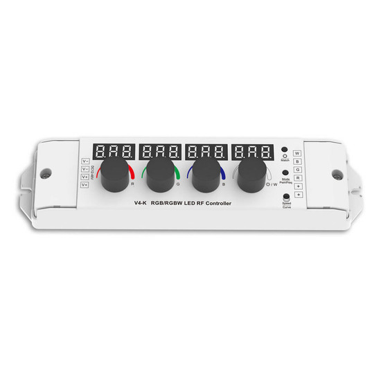 Isoled Sys-Pro Drehknopf/Funk Multi-PWM-Dimmer, GROW, 1-4 Kanal, 12-48V DC 4x3A 4/8KHz 117154