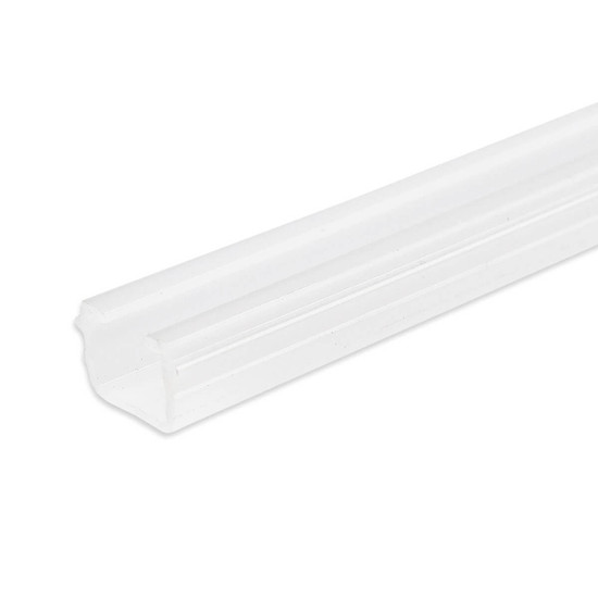 Isoled Gardinen-Inlay weiß, Innenformat B=9.7 H=6.5mm Schlitz 6mm, 100cm 117217