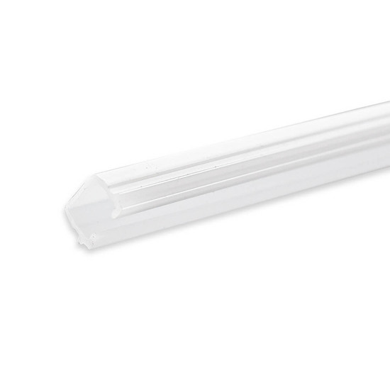 Isoled Gardinen-Inlay weiß, Innenformat B=9.7 H=6.5mm Schlitz 6mm, 100cm 117217