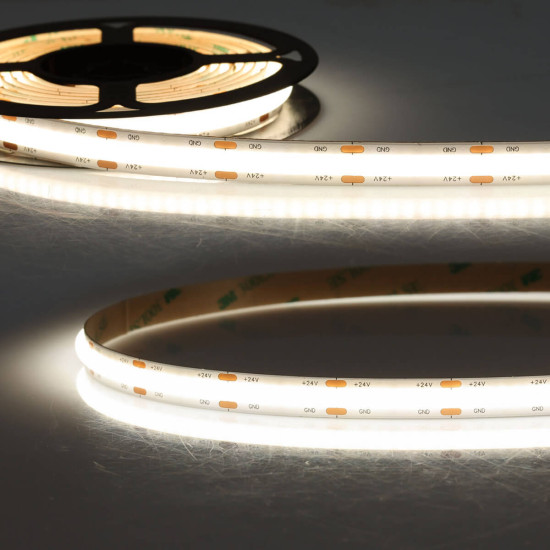 Isoled LED COB930 Linear Flexband, 24V DC, 14,4W, IP20, 3000K, 5m Rolle, 288 LED/m 117222