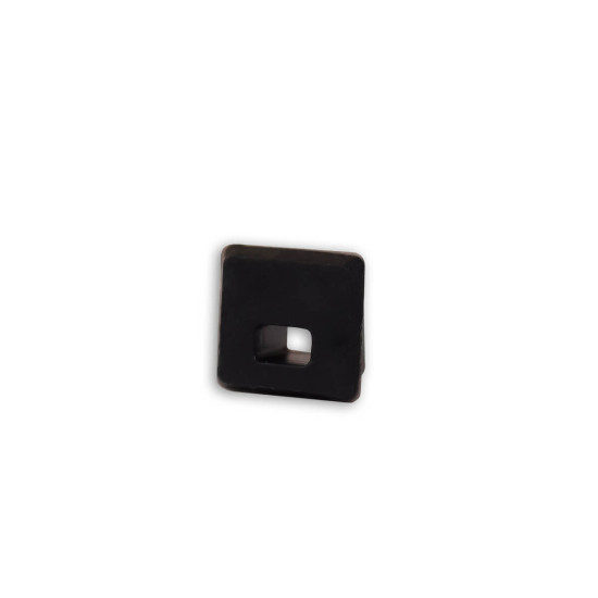 Isoled Endkappe EC 123 für Profil SURF8, schwarz, 1 STK, mit Kabeldurchführung 117286
