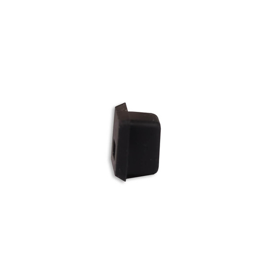 Isoled Endkappe EC 123 für Profil SURF8, schwarz, 1 STK, mit Kabeldurchführung 117286
