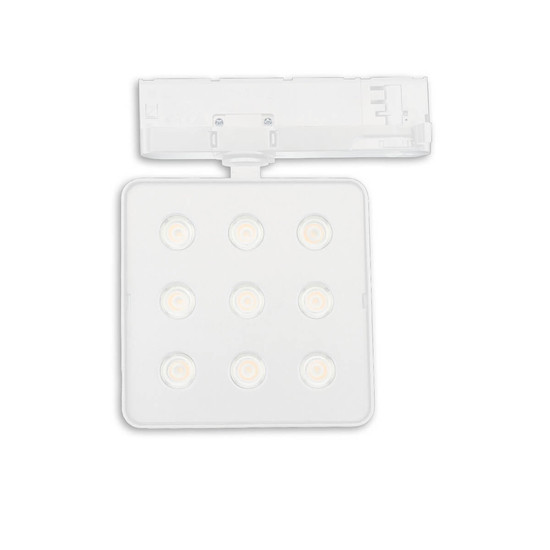 Isoled 3-Phasen Schienenstrahler MATRIX, 20W, 40°, weiß, 3000K, UGR<19 117298