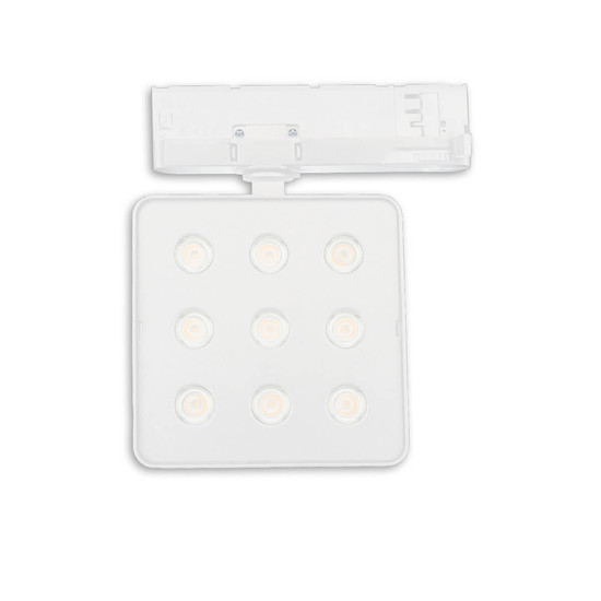 Isoled 3-Phasen Schienenstrahler MATRIX, 20W, 40°, weiß, 4000K, UGR<19 117299