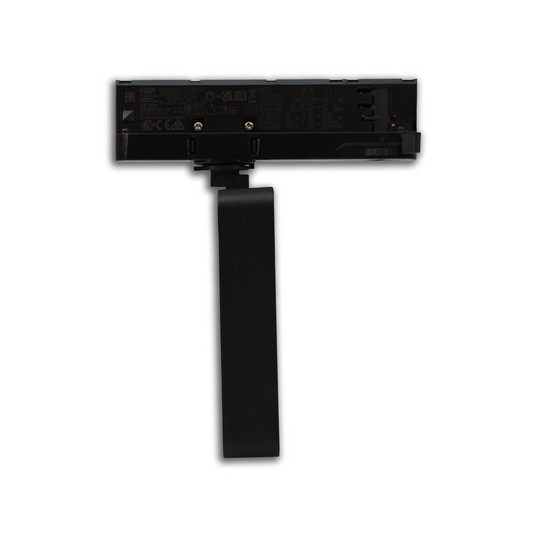 Isoled 3-Phasen Schienenstrahler MATRIX, 20W, 40°, schwarz, 3000K, UGR<19, DALI dimmbar 117300