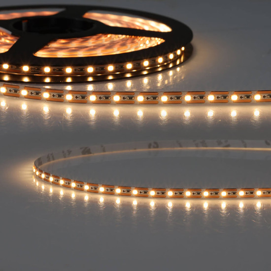 Isoled LED CRI930 MiniAMP Flexband, 24V DC, 7W, IP20, 3000K, 500cm, Kabel beids. + maleAMP, 120 LED/m 117306