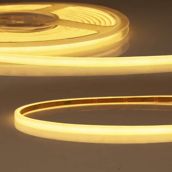 Isoled LED NEON927 MiniCut MiniAmp Milky Flexband, 24V DC, 7W, IP20, 2700K, 2.5m Rolle, 400 LED/m 117318
