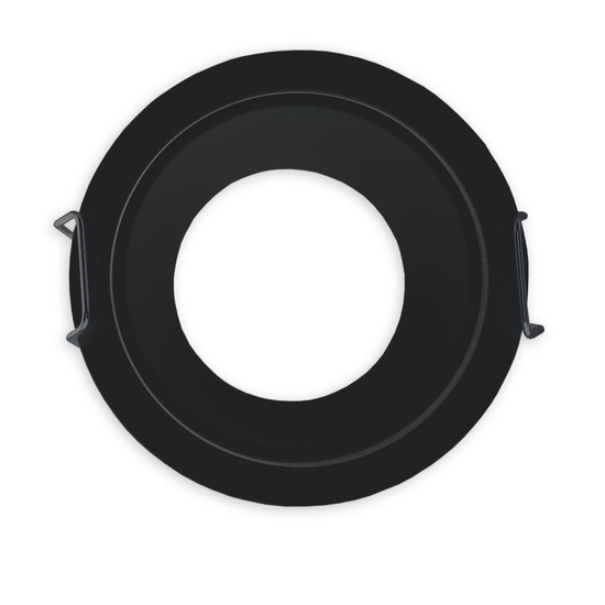 Isoled Einbaurahmen für MR11/GU10 Mini Spots, rund, schwarz 117359