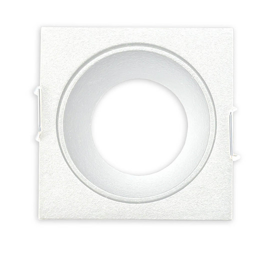 Isoled Einbaurahmen für MR11/GU10 Mini Spots, eckig, weiß 117360