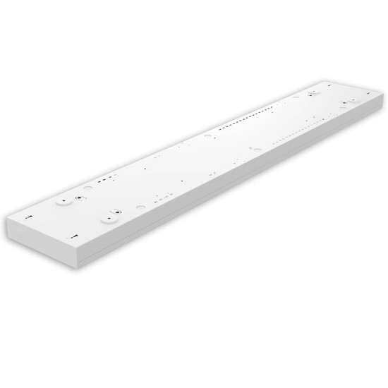 Isoled LED Langfeldleuchte, 120x20cm, weiß, PowerSwitch 25/30/35/40W, UGR<19 2H/2H, ColorSwitch 3000/4000/5000K, DALI dimmbar 117366