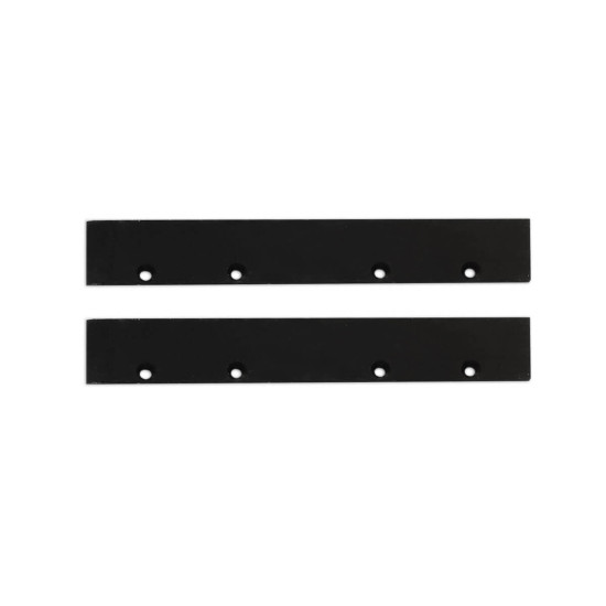 Isoled Endkappe Alu EC128 für Curtain10 DOUBLE, 2 Stück, schwarz 117417