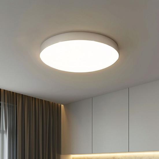 Isoled LED Deckenleuchte UGR<19 2H, weiß, 70W, IP44, DN800, ColorSwitch 2700/3000/4000K, DALI dimmbar 117527
