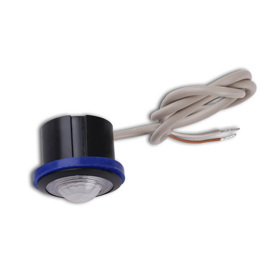 Isoled DALI-2 Master Mini-PIR-Einbau-Bewegungs-/Lichtsensor, H:3m, benötigt DALI-Bus Spannung schwarz 117573