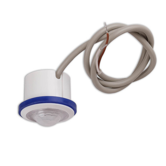 Isoled DALI-2 Master Mini-PIR-Einbau-Bewegungs-/Lichtsensor, H:3m, benötigt DALI-Bus Spannung weiß 117574