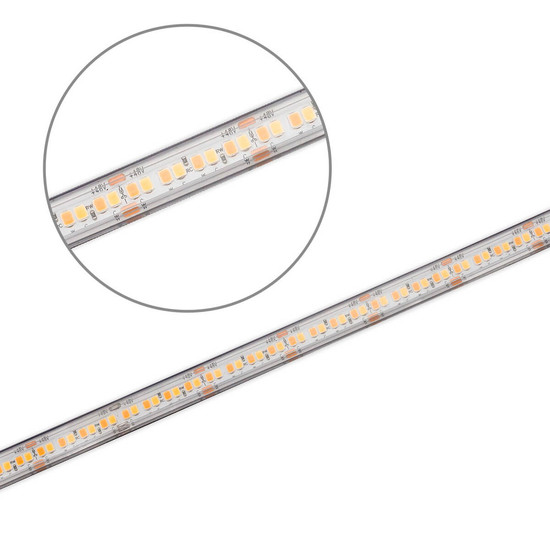 Isoled LED CRI918/940 CCT Flexband, 48V DC, 6W+6W, IP67, 20m Rolle, 256 LED/m 117592