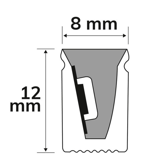 Isoled LED NEON927 Flexband B08H12, 24V DC, 12W, IP67, 2700K, 5m Rolle, 140 LED/m, inkl. Montageclips 117687