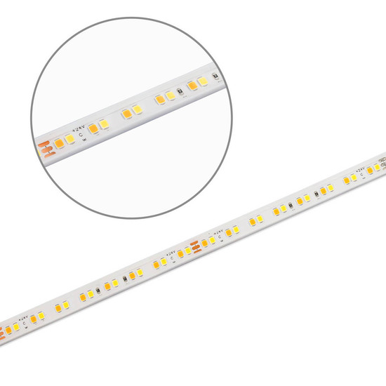 Isoled LED AQUA918/940 Linear CCT Flexband, 24V DC, 7W/7W, IP68, 5m Rolle, 160LED/m 117714