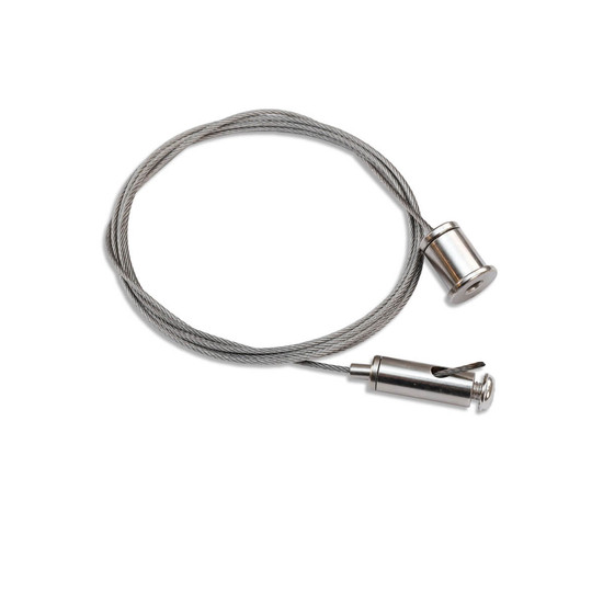 Isoled Stahlseilabhängung (2 Stück) für Linearleuchte HP2, 1,5m 117788