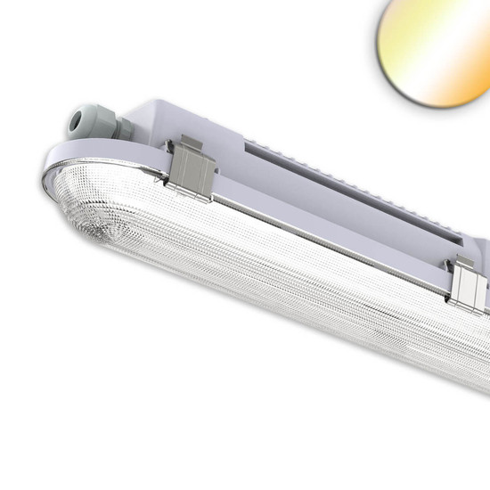 Isoled LED Wannenleuchte HEQ, 150cm, IP65, 35-60W, 160lm/W, 3000/3500/4000K, CRI80 117798