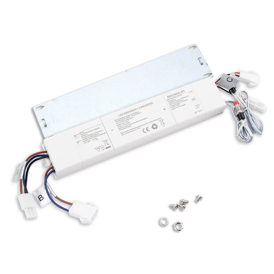 Isoled Notlicht Akkumodul 3000 mAh, 2,5W 3h (30-300V) für nicht dimmbare Wannenleuchten HEQ anschlussfertig 117803
