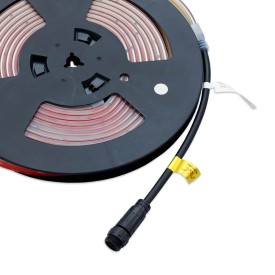 Isoled LED Flexband 230V COB, 14W/m, 5m Rolle, 2700K, CRI90, IP67, male-Stecker einseitig 117807