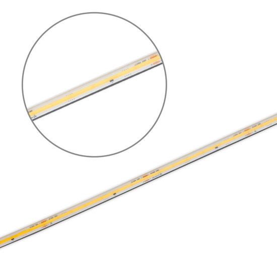 Isoled LED Flexband 230V COB, 12W/m, 25m Rolle auf Kabeltrommel, 4000K, CRI80, IP67, male/female Anschluss 117819