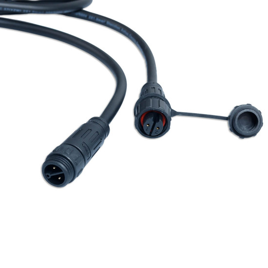 Isoled LED Verbindungsleitung für 230V Flexbänder, 2-polig, 3m, mit male-Stecker und female-Buchse 117822