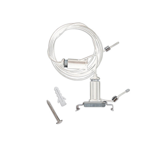 Isoled LINKLINE50 Seilabhängung Set (exkl. Baldachin) für LED Hängeleuchte, weiß 117829