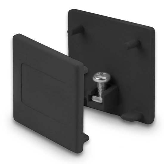 ISOLED 3-Phasen Classic Endkappe, schwarz, 1 Stück