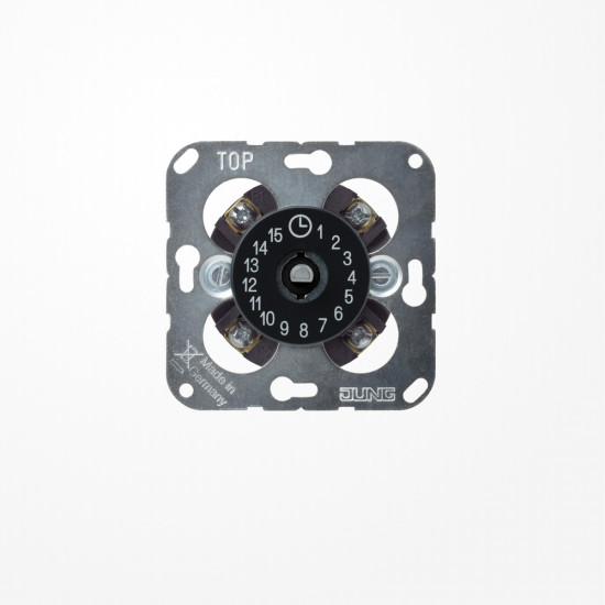 Jung 11015 Schaltuhr, Aus 2-pol., max. 15 Minuten, 16 AX, anthrazit