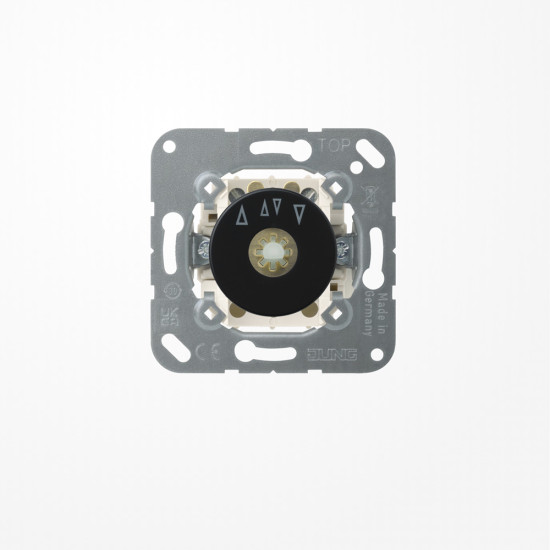 Jung 1234.10 Jalousie-Drehschalter , Wendeschalter/-taster 1-pol. (1 Antrieb), 10 A 250 V ~, anthrazit, UP