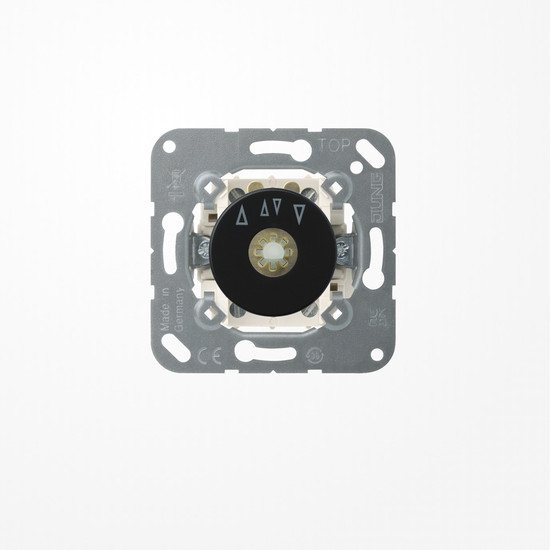 Jung 1234.20 Jalousie-Drehschalter , Wendeschalter/-taster 2-pol. (2 Antriebe), 10 A 250 V ~, anthrazit, UP