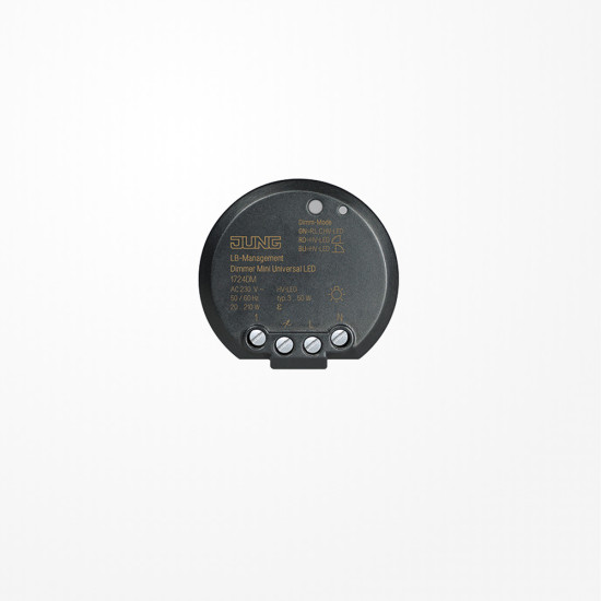 Jung 1724DM Dimmer Mini Universal LED, mit Nebenstelleneingang