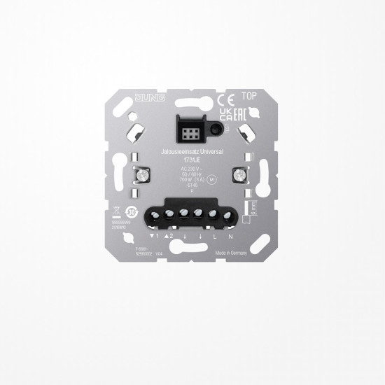 Jung 1731JE Jalousieeinsatz Universal, mit Nebenstelleneingang