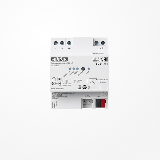 Jung 20320REG KNX Spannungsversorgung, 320 mA