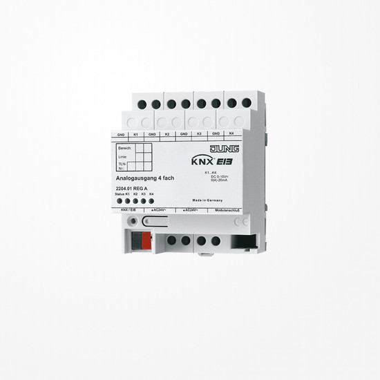 Jung 2204.01REGA KNX Analogausgang 4fach
