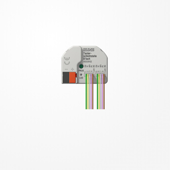Jung 400081SE KNX Tasterschnittstelle 8fach, Secure