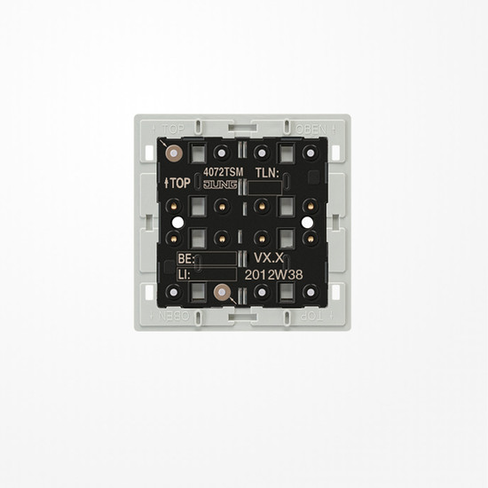 Jung 4072TSM KNX Tastsensor-Modul Standard, 2fach, F40