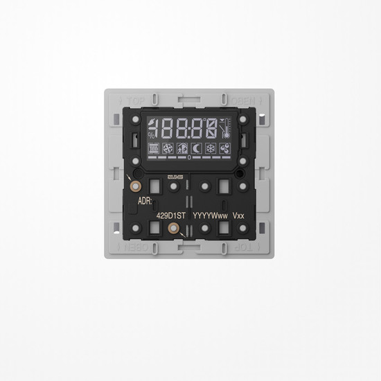 Jung 429D1ST KNX Raumcontroller-Modul, 2fach, F40, Secure