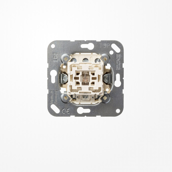 Jung 503KOU Wipp-Kontrollschalter (Einsatz) 16 AX 400 V~, Aus 3-pol.