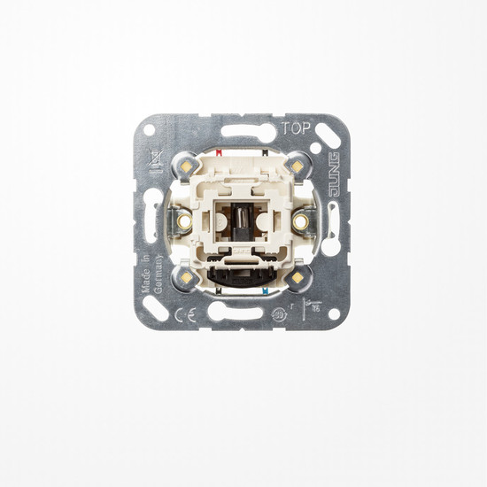 Jung 506KOEU Wipp-Kontrollschalter (Einsatz) 10 AX 250 V~, Universal Aus-Wechsel, ohne Krallen