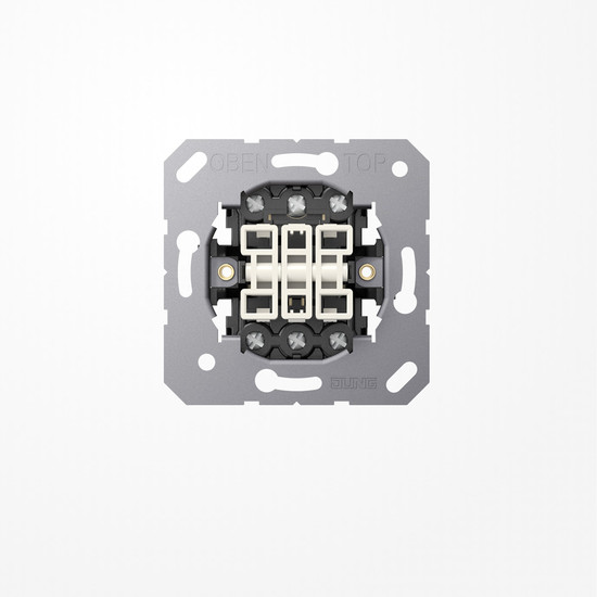 Jung 5306EU Wippschalter 3fach 10 AX 250 V~, Universal Aus-Wechsel