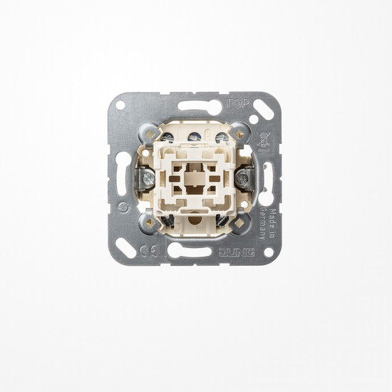 Jung 531-41U Multi-Switch 1fach (Einsatz), Taster mit 2x2 Schließern und Nullstellung