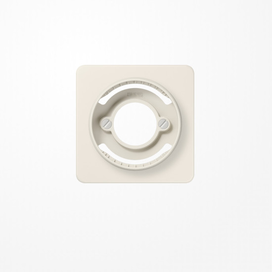 Jung 537 Abdeckung für Lichtsignale, Duroplast, Serie CD, weiß